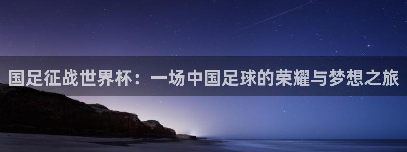 2026世界杯:国足征战世界杯:一场中国足球的荣耀与梦想之旅